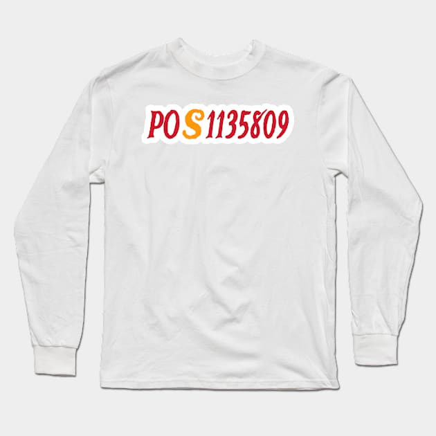 POS1135809 tRump Fulton County Jail Inmate Number - Double-sided Long Sleeve T-Shirt by SubversiveWare